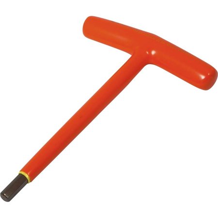 GRAY TOOLS 5/16" S2 T-handle Hex Key, 1000V Insulated 68620-I
